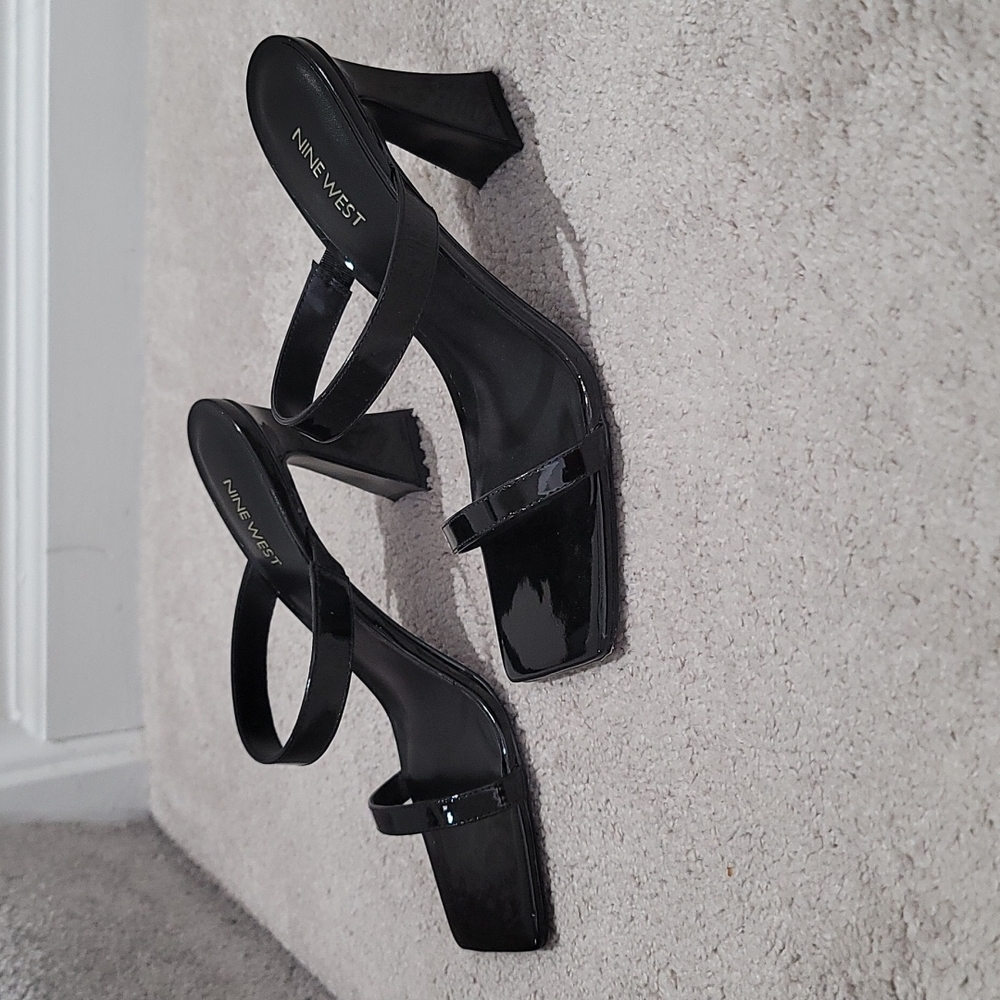 NINE WEST Sleek Heeled Sandal